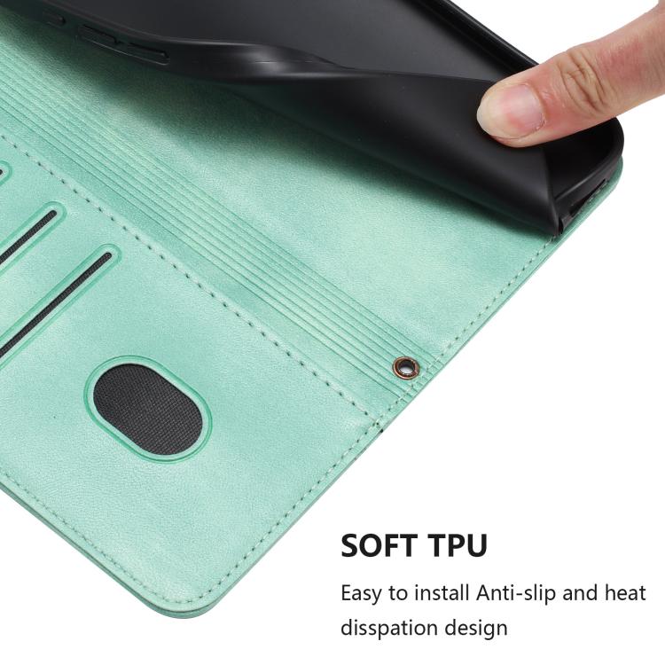 Line Splicing Buckle Retro Leather Phone Case, For iPhone 7 Plus / 8 Plus