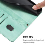 Line Splicing Buckle Retro Leather Phone Case, For iPhone 17e / 16e, For iPhone 17 Pro Max, For iPhone 17 Pro, For iPhone 17, For iPhone Air, For iPhone 16 Pro Max