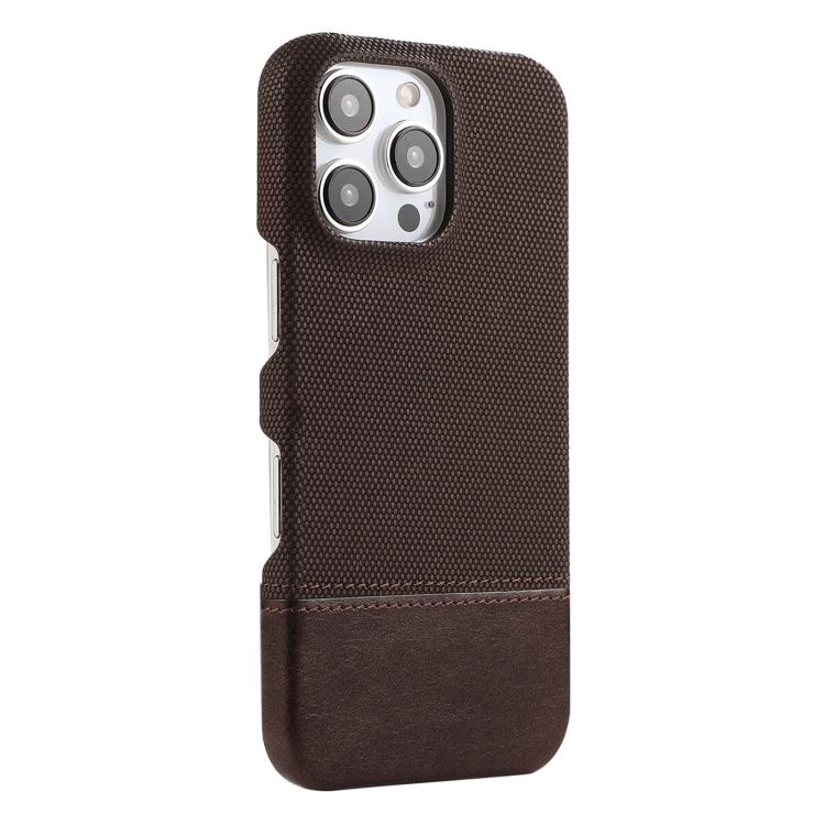 Stitching Cloth MagSafe Magnetic PC Hybrid PU Phone Case, For iPhone 17 Pro Max, For iPhone 17 Pro, For iPhone 17, For iPhone Air, For iPhone 16 Pro Max, For iPhone 16 Pro, For iPhone 16 Plus, For iPhone 16