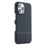 Stitching Cloth MagSafe Magnetic PC Hybrid PU Phone Case, For iPhone 17 Pro Max, For iPhone 17 Pro, For iPhone 17, For iPhone Air, For iPhone 16 Pro Max, For iPhone 16 Pro, For iPhone 16 Plus, For iPhone 16