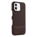 Stitching Cloth MagSafe Magnetic PC Hybrid PU Phone Case, For iPhone 17 Pro Max, For iPhone 17 Pro, For iPhone 17, For iPhone Air, For iPhone 16 Pro Max, For iPhone 16 Pro, For iPhone 16 Plus, For iPhone 16
