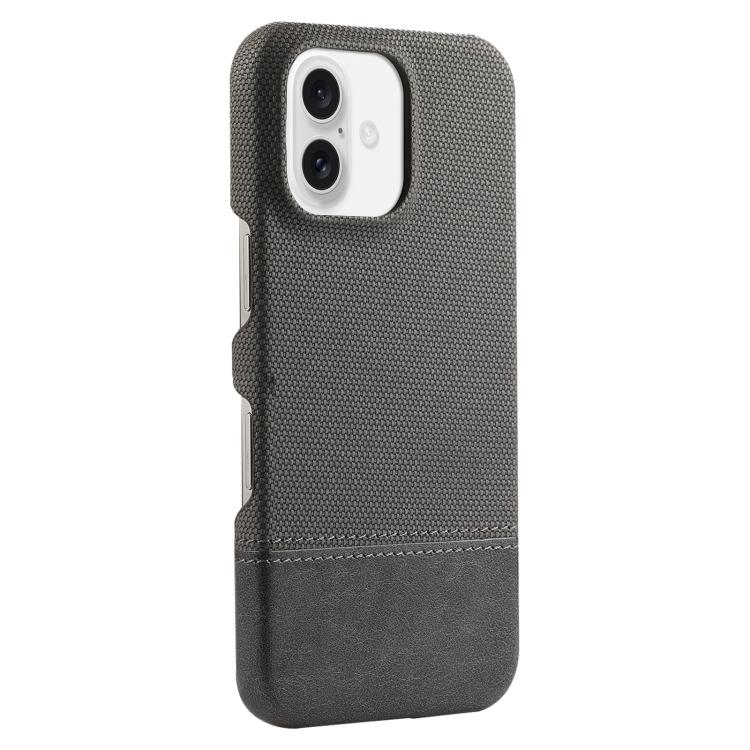 Stitching Cloth MagSafe Magnetic PC Hybrid PU Phone Case, For iPhone 17 Pro Max, For iPhone 17 Pro, For iPhone 17, For iPhone Air, For iPhone 16 Pro Max, For iPhone 16 Pro, For iPhone 16 Plus, For iPhone 16
