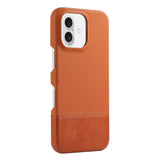 Stitching Cloth MagSafe Magnetic PC Hybrid PU Phone Case, For iPhone 17 Pro Max, For iPhone 17 Pro, For iPhone 17, For iPhone Air, For iPhone 16 Pro Max, For iPhone 16 Pro, For iPhone 16 Plus, For iPhone 16