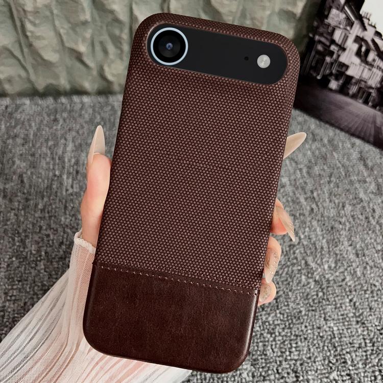 Stitching Cloth MagSafe Magnetic PC Hybrid PU Phone Case, For iPhone 17 Pro Max, For iPhone 17 Pro, For iPhone 17, For iPhone Air, For iPhone 16 Pro Max, For iPhone 16 Pro, For iPhone 16 Plus, For iPhone 16