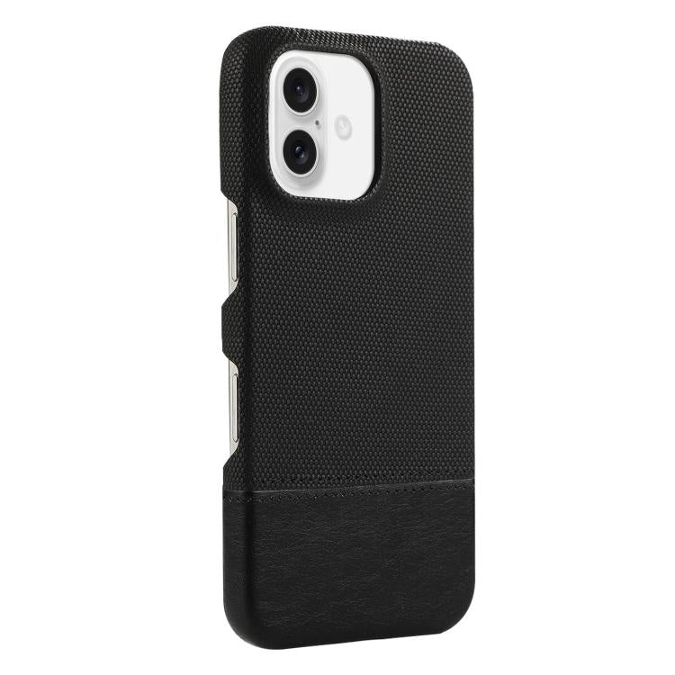 Stitching Cloth MagSafe Magnetic PC Hybrid PU Phone Case, For iPhone 17 Pro Max, For iPhone 17 Pro, For iPhone 17, For iPhone Air, For iPhone 16 Pro Max, For iPhone 16 Pro, For iPhone 16 Plus, For iPhone 16