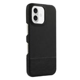 Stitching Cloth MagSafe Magnetic PC Hybrid PU Phone Case, For iPhone 17 Pro Max, For iPhone 17 Pro, For iPhone 17, For iPhone Air, For iPhone 16 Pro Max, For iPhone 16 Pro, For iPhone 16 Plus, For iPhone 16