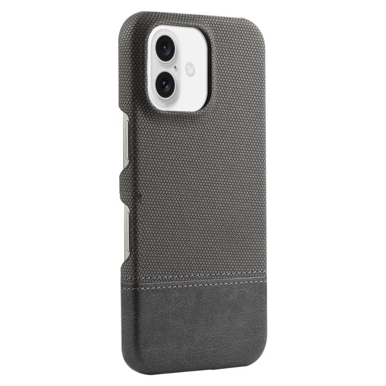 Stitching Cloth MagSafe Magnetic PC Hybrid PU Phone Case, For iPhone 17 Pro Max, For iPhone 17 Pro, For iPhone 17, For iPhone Air, For iPhone 16 Pro Max, For iPhone 16 Pro, For iPhone 16 Plus, For iPhone 16