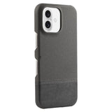 Stitching Cloth MagSafe Magnetic PC Hybrid PU Phone Case, For iPhone 17 Pro Max, For iPhone 17 Pro, For iPhone 17, For iPhone Air, For iPhone 16 Pro Max, For iPhone 16 Pro, For iPhone 16 Plus, For iPhone 16