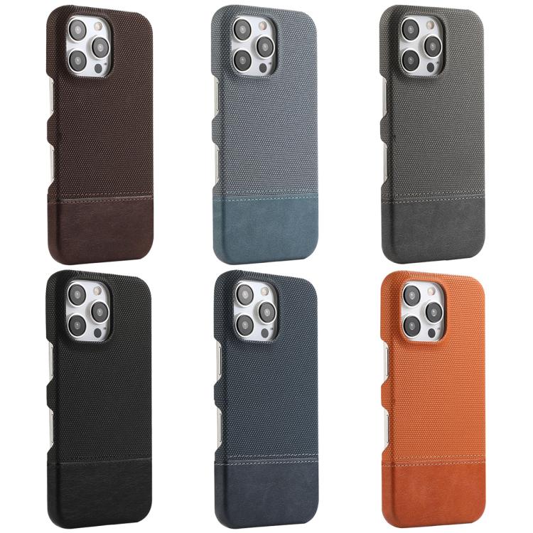 Stitching Cloth MagSafe Magnetic PC Hybrid PU Phone Case, For iPhone 13 Pro, For iPhone 12 / 12 Pro, For iPhone 12 Pro Max