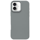 Dopamine Simple Imitation Liquid Silicone Phone Case, For iPhone 16 Pro, For iPhone 16 Plus, For iPhone 16