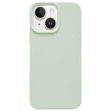 Dopamine Simple Imitation Liquid Silicone Phone Case, For iPhone 15, For iPhone 14 Plus, For iPhone 14