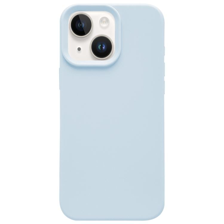 Dopamine Simple Imitation Liquid Silicone Phone Case, For iPhone 15, For iPhone 14 Plus, For iPhone 14