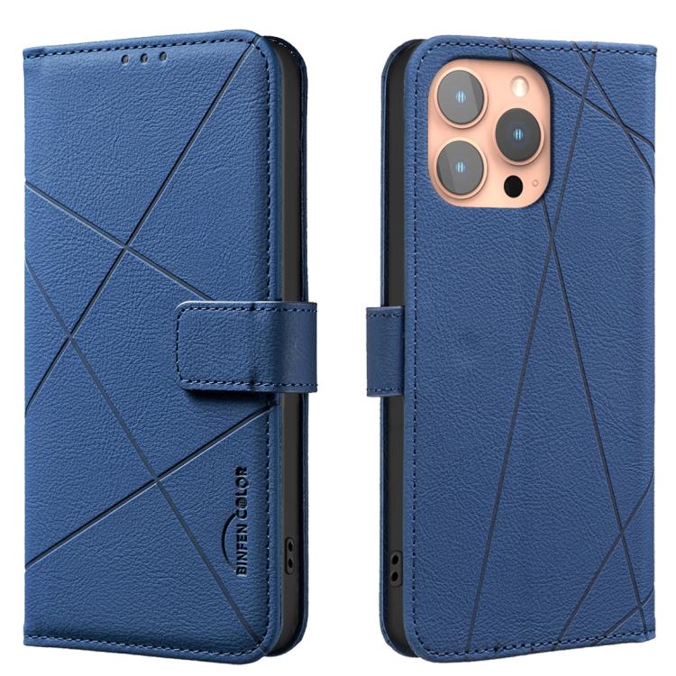 Geometric Pattern RFID Leather Phone Case, For iPhone 16, For iPhone 15 Pro Max, For iPhone 15 Pro, For iPhone 14 Plus / 15 Plus, For iPhone 15, For iPhone 13 / 14, For iPhone 14 Pro, For iPhone 14 Pro Max