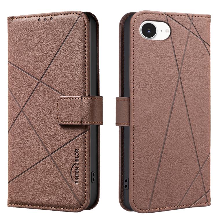Geometric Pattern RFID Leather Phone Case, For iPhone 18 Pro/17 Pro, For iPhone 18 Pro Max/17 Pro Max, For iPhone 16e / 17e, For iPhone 17, For iPhone Air, For iPhone 16 Pro Max, For iPhone 16 Pro, For iPhone 16 Plus