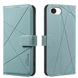Geometric Pattern RFID Leather Phone Case, For iPhone 18 Pro/17 Pro, For iPhone 18 Pro Max/17 Pro Max, For iPhone 16e / 17e, For iPhone 17, For iPhone Air, For iPhone 16 Pro Max, For iPhone 16 Pro, For iPhone 16 Plus