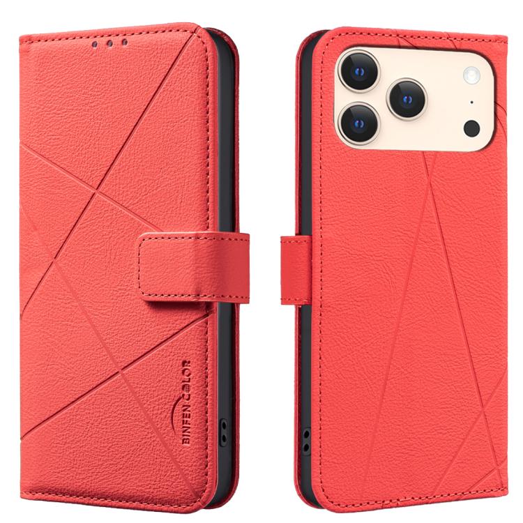 Geometric Pattern RFID Leather Phone Case, For iPhone 18 Pro/17 Pro, For iPhone 18 Pro Max/17 Pro Max, For iPhone 16e / 17e, For iPhone 17, For iPhone Air, For iPhone 16 Pro Max, For iPhone 16 Pro, For iPhone 16 Plus