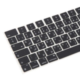 For MacBook A2681 A2941  A3113  A3114 UK Big Enter Version Keycaps, Arabic, French, Italy, German, Denmark, Sweden, Hungary, Spain, Norway, Russian, Portugal
