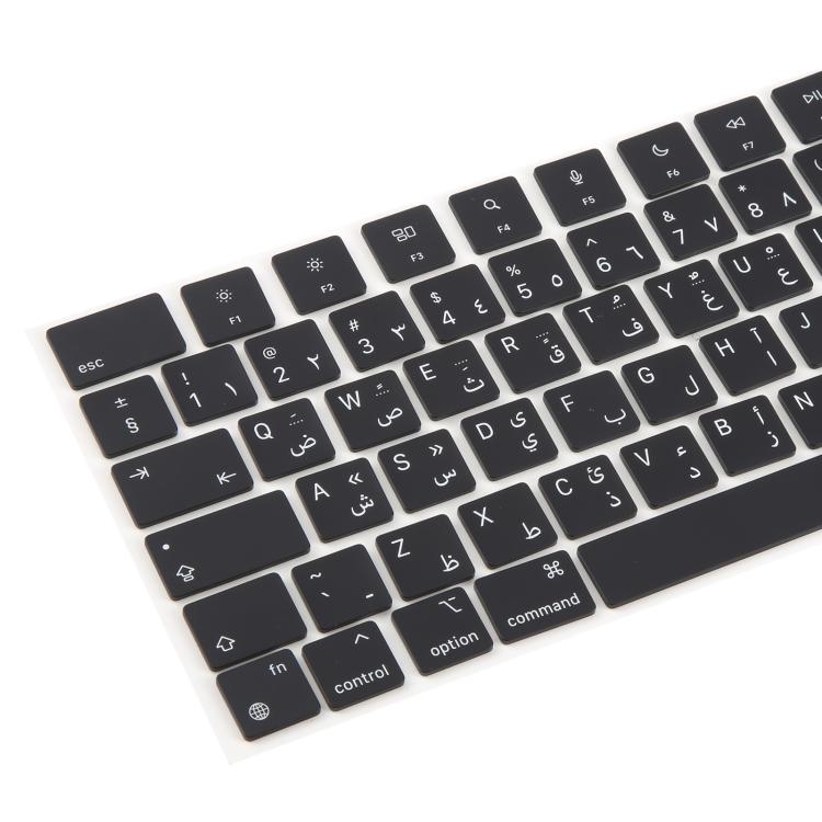 For MacBook A2681 A2941  A3113  A3114 UK Big Enter Version Keycaps, Arabic, French, Italy, German, Denmark, Sweden, Hungary, Spain, Norway, Russian, Portugal