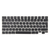 For MacBook A2681 A2941  A3113  A3114 UK Big Enter Version Keycaps, Arabic, French, Italy, German, Denmark, Sweden, Hungary, Spain, Norway, Russian, Portugal