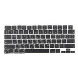 For MacBook A2681 A2941 A3113 A3114 US Small Enter Version Keycaps, Russian, Korean