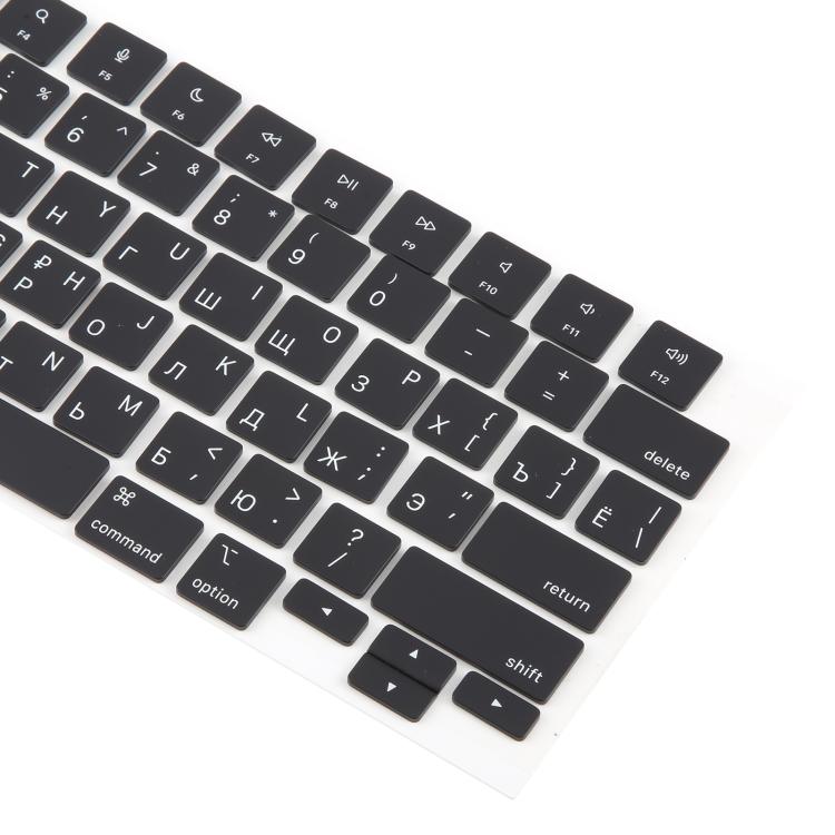For MacBook A2442 A2485 A2779 A2780 A2991 A2992 A2918 US Small Enter Version Keycaps, Russian, Korean