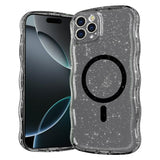 Wave Glitter MagSafe Magnetic TPU Phone Case, For iPhone 17 Pro Max, For iPhone 17 Pro, For iPhone 17, For iPhone Air, For iPhone 16 Pro Max, For iPhone 16 Pro, For iPhone 16 Plus, For iPhone 16