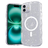 Wave Glitter MagSafe Magnetic TPU Phone Case, For iPhone 17 Pro Max, For iPhone 17 Pro, For iPhone 17, For iPhone Air, For iPhone 16 Pro Max, For iPhone 16 Pro, For iPhone 16 Plus, For iPhone 16