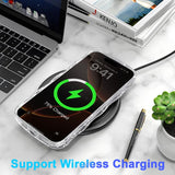 Wave Glitter MagSafe Magnetic TPU Phone Case, For iPhone 15 Pro Max, For iPhone 15 Pro, For iPhone 15 Plus, For iPhone 15