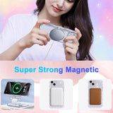Wave Glitter MagSafe Magnetic TPU Phone Case, For iPhone 15 Pro Max, For iPhone 15 Pro, For iPhone 15 Plus, For iPhone 15