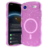 Wave Glitter MagSafe Magnetic TPU Phone Case, For iPhone 17 Pro Max, For iPhone 17 Pro, For iPhone 17, For iPhone Air, For iPhone 16 Pro Max, For iPhone 16 Pro, For iPhone 16 Plus, For iPhone 16