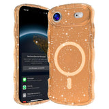 Wave Glitter MagSafe Magnetic TPU Phone Case, For iPhone 17 Pro Max, For iPhone 17 Pro, For iPhone 17, For iPhone Air, For iPhone 16 Pro Max, For iPhone 16 Pro, For iPhone 16 Plus, For iPhone 16