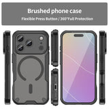 Armor Glaze MagSafe Magnetic Phone Case, For iPhone 17 Pro Max, For iPhone 17 Pro, For iPhone 17, For iPhone Air