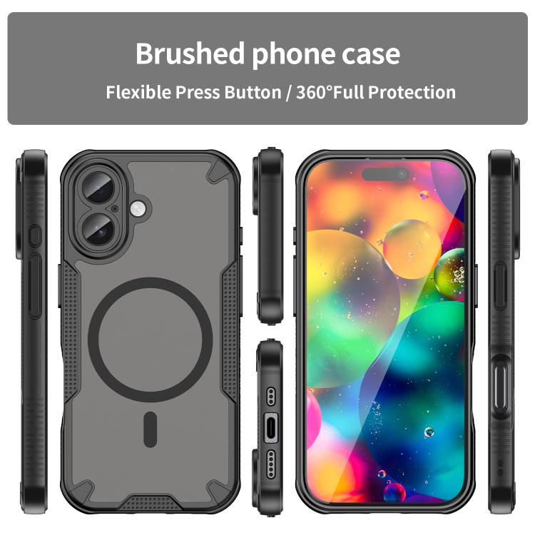 Armor Glaze MagSafe Magnetic Phone Case, For iPhone 18, For iPhone 18 Pro, For iPhone 18 Pro Max, For iPhone 17e / 16e, For iPhone 17 Pro Max, For iPhone 17 Pro, For iPhone 17, For iPhone Air
