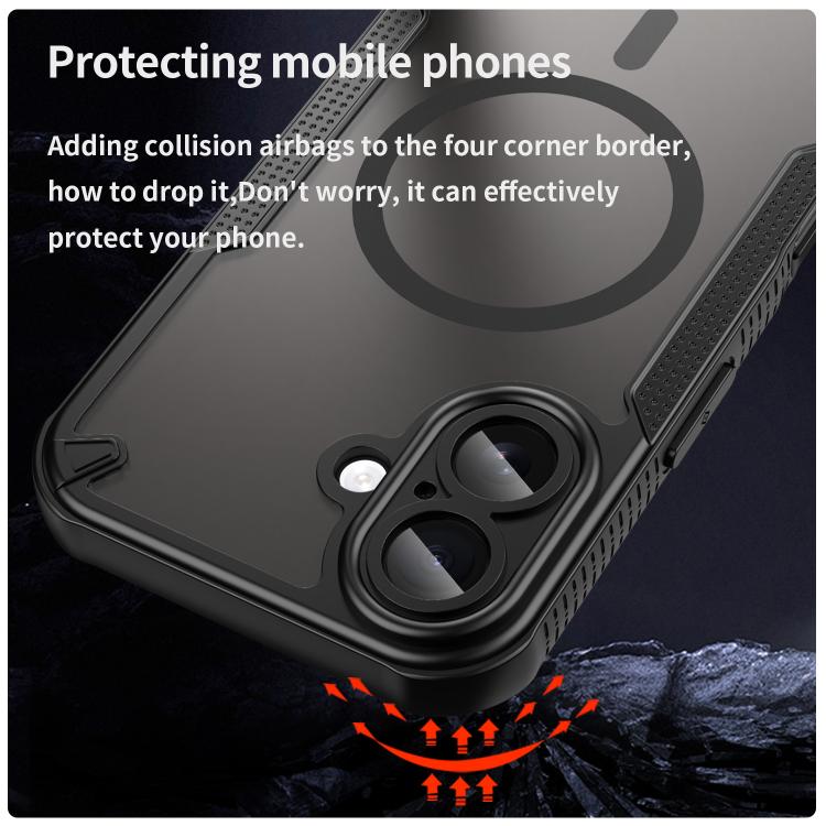 Armor Glaze MagSafe Magnetic Phone Case, For iPhone 18, For iPhone 18 Pro, For iPhone 18 Pro Max, For iPhone 17e / 16e, For iPhone 17 Pro Max, For iPhone 17 Pro, For iPhone 17, For iPhone Air