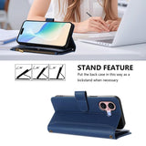 Magnetic Closure 9 Card Slots Zipper Leather Case with Hand Strap, For iPhone 16, For iPhone 15 Pro Max, For iPhone 15 Pro, For iPhone 15 Plus, For iPhone 15, For iPhone 14 Plus, For iPhone 14 / 13, For iPhone 14 Pro