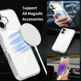 Scratchproof PC Hybrid TPU Magsafe Phone Case, For iPhone 18, For iPhone 18 Pro, For iPhone 18 Pro Max, For iPhone 17 Pro Max, For iPhone 17 Pro, For iPhone 17, For iPhone 17 Air