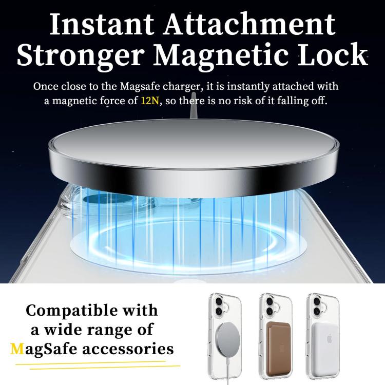 Scratchproof PC Hybrid TPU Magsafe Phone Case, For iPhone 18, For iPhone 18 Pro, For iPhone 18 Pro Max, For iPhone 17 Pro Max, For iPhone 17 Pro, For iPhone 17, For iPhone 17 Air