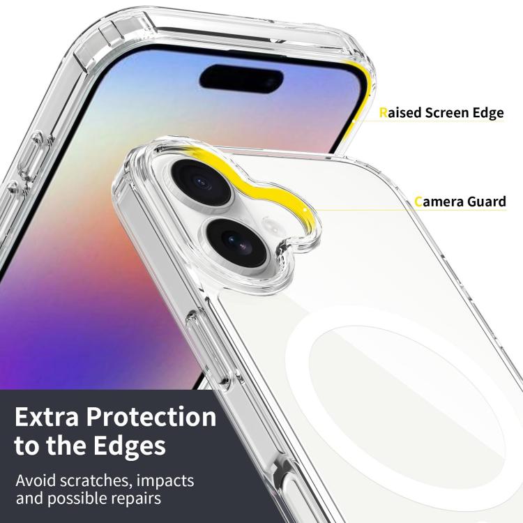 Scratchproof PC Hybrid TPU Magsafe Phone Case, For iPhone 18, For iPhone 18 Pro, For iPhone 18 Pro Max, For iPhone 17 Pro Max, For iPhone 17 Pro, For iPhone 17, For iPhone 17 Air