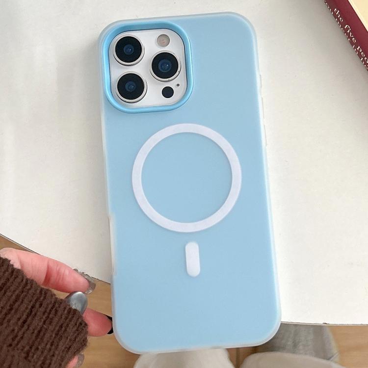 Skin Feel MagSafe Magnetic PC Hybrid TPU Phone Case, For iPhone 16 Pro Max, For iPhone 16 Pro, For iPhone 16, For iPhone 15 Pro Max