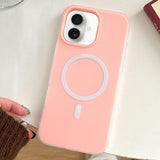 Skin Feel MagSafe Magnetic PC Hybrid TPU Phone Case, For iPhone 16 Pro Max, For iPhone 16 Pro, For iPhone 16, For iPhone 15 Pro Max