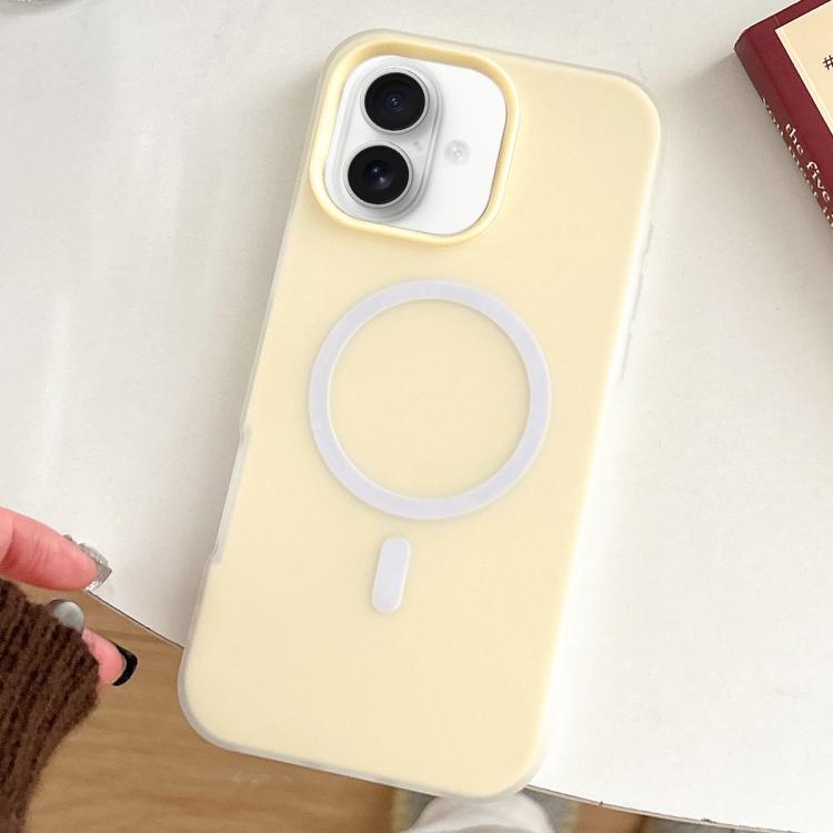Skin Feel MagSafe Magnetic PC Hybrid TPU Phone Case, For iPhone 16 Pro Max, For iPhone 16 Pro, For iPhone 16, For iPhone 15 Pro Max