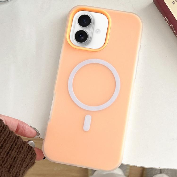 Skin Feel MagSafe Magnetic PC Hybrid TPU Phone Case, For iPhone 16 Pro Max, For iPhone 16 Pro, For iPhone 16, For iPhone 15 Pro Max