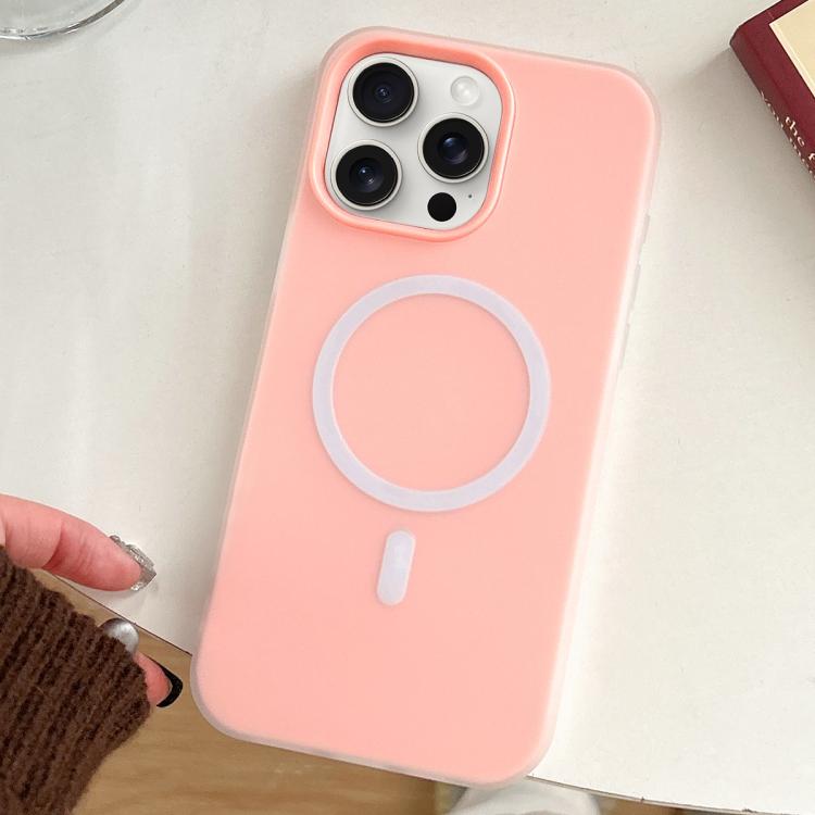 Skin Feel MagSafe Magnetic PC Hybrid TPU Phone Case, For iPhone 16 Pro Max, For iPhone 16 Pro, For iPhone 16, For iPhone 15 Pro Max