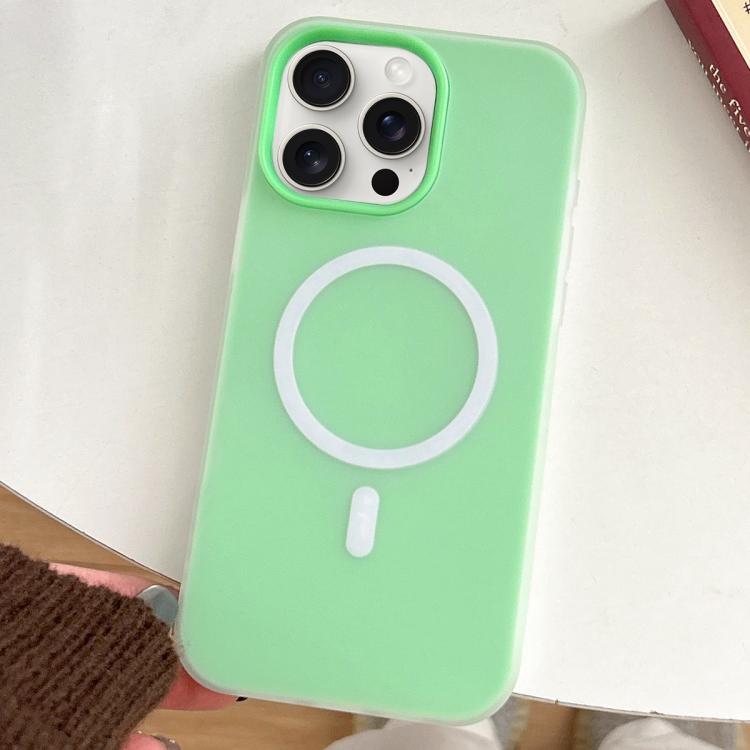 Skin Feel MagSafe Magnetic PC Hybrid TPU Phone Case, For iPhone 16 Pro Max, For iPhone 16 Pro, For iPhone 16, For iPhone 15 Pro Max