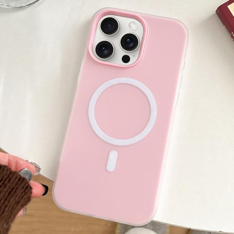 Skin Feel MagSafe Magnetic PC Hybrid TPU Phone Case, For iPhone 15 Pro, For iPhone 15 Plus, For iPhone 15, For iPhone 14 Plus