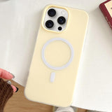 Skin Feel MagSafe Magnetic PC Hybrid TPU Phone Case, For iPhone 15 Pro, For iPhone 15 Plus, For iPhone 15, For iPhone 14 Plus