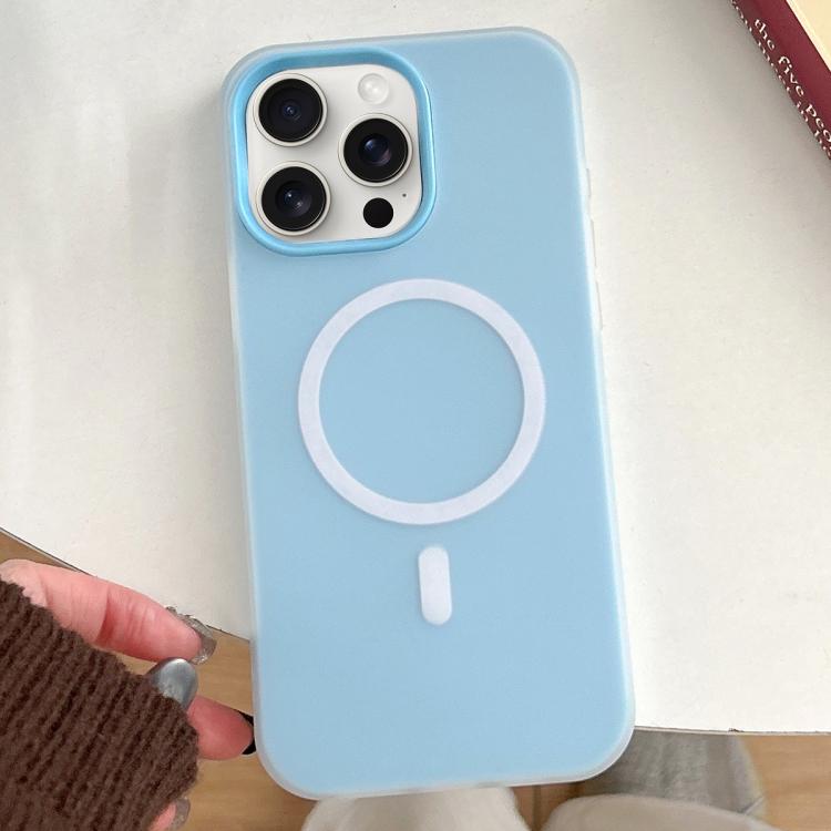 Skin Feel MagSafe Magnetic PC Hybrid TPU Phone Case, For iPhone 15 Pro, For iPhone 15 Plus, For iPhone 15, For iPhone 14 Plus