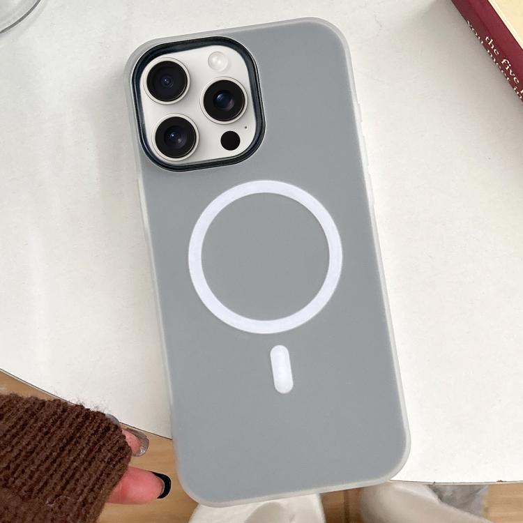 Skin Feel MagSafe Magnetic PC Hybrid TPU Phone Case, For iPhone 15 Pro, For iPhone 15 Plus, For iPhone 15, For iPhone 14 Plus