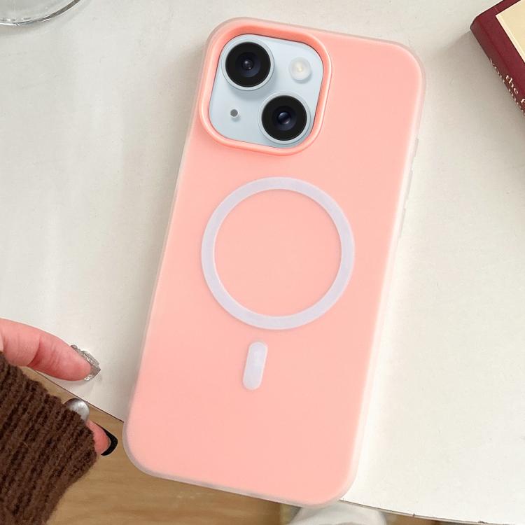 Skin Feel MagSafe Magnetic PC Hybrid TPU Phone Case, For iPhone 15 Pro, For iPhone 15 Plus, For iPhone 15, For iPhone 14 Plus