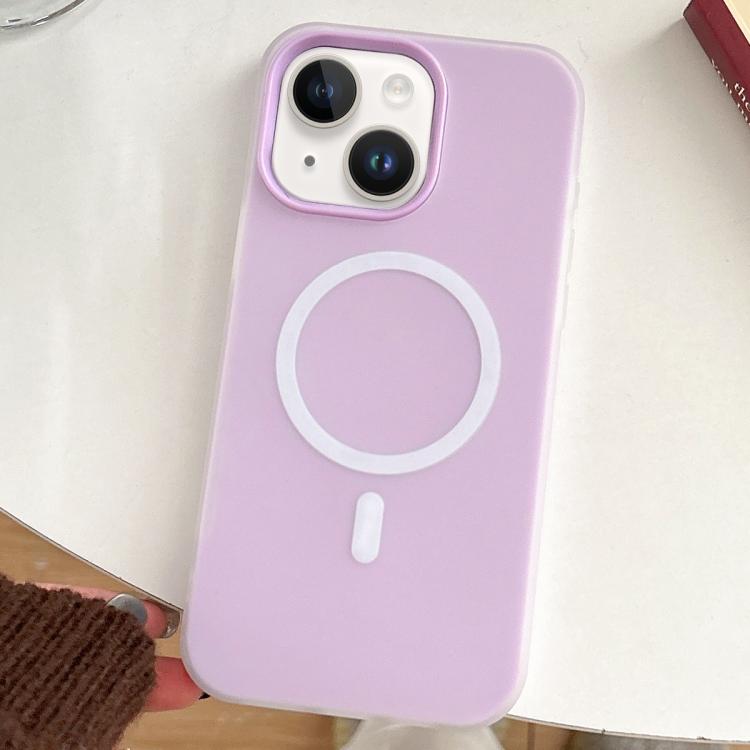 Skin Feel MagSafe Magnetic PC Hybrid TPU Phone Case, For iPhone 15 Pro, For iPhone 15 Plus, For iPhone 15, For iPhone 14 Plus